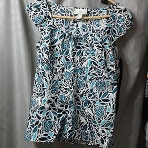 Ann Taylor Loft cap sleeve side zip , size 4,